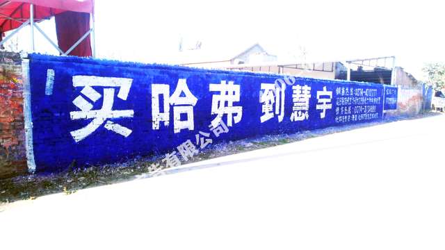 哈弗汽车许昌地区（手绘）墙体广告精选照片远景1.jpg